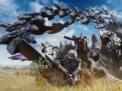 Logo di lancio di Monster Hunter Wilds (Fonte: Steam)