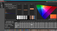 ColorChecker dopo la calibrazione