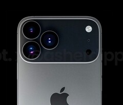 L&#039;iPhone 17 Pro di Apple dovrebbe ricevere una nuovissima fotocamera (Fonte: FrontPageTech / @asherdipps)