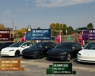 La Model 3 LR ha battuto di molto la sua autonomia ufficiale (Fonte: OutofSpec/YT)