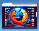 Interfaccia di Mozilla Firefox (Fonte immagine: generata con DALL-E 3)