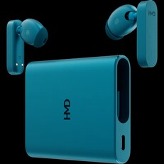 Gli HMD Amped Buds in colore ciano (fonte: HMD)