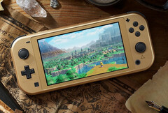 La Switch Lite Hyrule Edition è ordinabile solo nel Regno Unito per il momento. (Fonte: Nintendo)