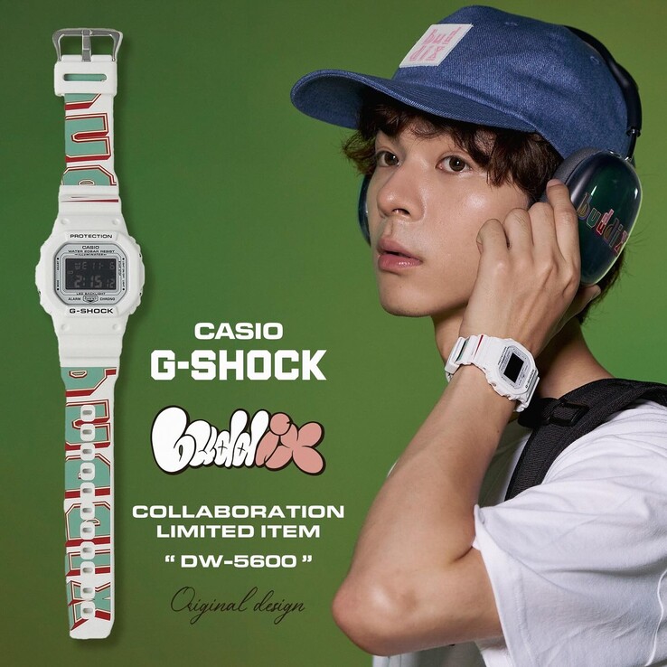 Orologio Buddix × Casio G-Shock DW-5600 in Giappone. (Fonte immagine: buddix)