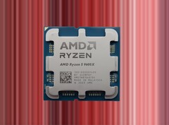 AMD Ryzen 5 9600X ha sei core, 12 thread e un boost clock di 5,4 GHz. (Fonte immagine: Notebookcheck, Pierre Bamin su Unsplash, modificato)