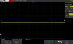 50% di luminosità: Nessun PWM