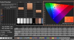 CalMAN: ColorChecker (calibrato)