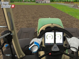 Interno del trattore di Farming Simulator VR (Fonte: Giants Software)