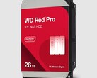 L'unità disco Red Pro NAS da 26 TB è una delle unità CMR di maggiore capacità oggi disponibili. (Fonte: Western Digital)