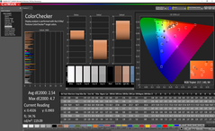 ColorChecker prima della calibrazione