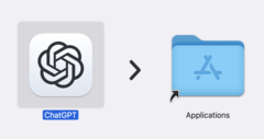 ChatGPT ha ora un&#039;applicazione nativa per Mac che le permette di accedere a GPT4 con una semplice scorciatoia da tastiera (Fonte: Notebookcheck)