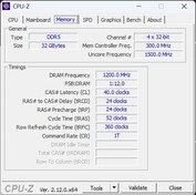 CPU-Z Memoria