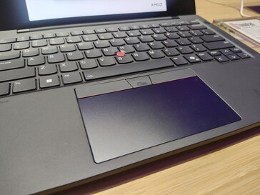 Lenovo ThinkPad T14s Gen 6 AMD: Touchpad (fonte: Benjamin Herzig)