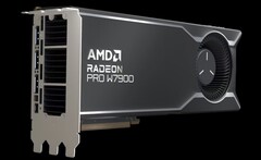 La Radeon PRO W7900 è una potente scheda grafica per i creatori. (Fonte: AMD)