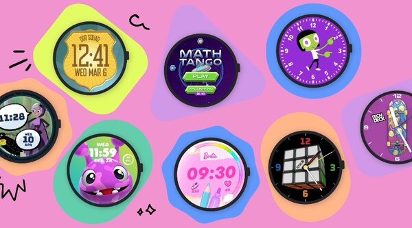 Galaxy Watch for Kids offre facce di orologi divertenti per i bambini. (Fonte: Google)