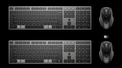 Le combinazioni di tastiera e mouse HP 725 e HP 720 presentano caratteristiche simili. (Fonte: HP)