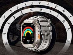 Si dice che lo smartwatch Oukitel BT80 possa durare fino a 100 giorni. (Fonte: Oukitel)