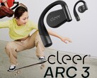 Cleer Audio presenta gli auricolari wireless open-ear ARC 3 con controllo touchless dell'inclinazione della testa, design impermeabile della clip auricolare, Hi-Res Audio, Dolby Atmos e AI ANC. (Fonte: Cleer)