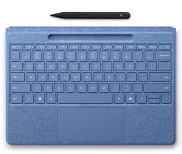 La tastiera Surface Pro Flex da 450 dollari non viene fornita con la Surface Slim Pen 2 opzionale. (Fonte: Microsoft)