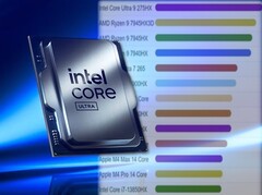 L&#039;Intel Core Ultra 9 275HX è il processore portatile più veloce secondo PassMark. (Fonte immagine: Intel/PassMark - modificato)