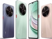 Il Nubia V70 Max sarà disponibile nei colori grigio, rosa e verde (Fonte: Revu.com.ph)