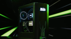 Un fortunato giocatore può vincere un PC da gioco con l&#039;ultimo concorso di Nvidia (fonte immagine: GeForce on X)