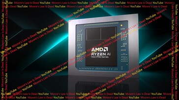 Le APU Strix Halo potrebbero portare il nome "Ryzen AI Max Pro". (Fonte immagine: Moore's Law Is Dead)