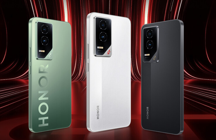 Honor vende il suo nuovo smartphone da gioco in tre colori. (Fonte immagine: Honor)