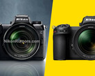 La Nikon Z6 III presenta un linguaggio di design leggermente diverso rispetto all'attuale fotocamera ibrida full-frame di Nikon. (Fonte immagine: Nikon / Nikon Rumors - modificato)