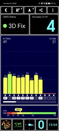 Test di precisione GNSS nell'edificio