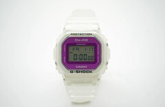 Il prossimo orologio Casio G-Shock DW-5600 Da-iCE collab ha una cassa e un cinturino in resina scheletrata con finitura opaca. (Fonte: Grande Mondo G-Shock)