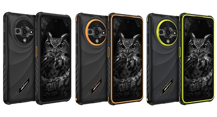 Ulefone Armor X31 Pro è disponibile nei colori Classic Black, Lightsome Green e Few Orange (Fonte: Ulefone)