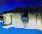 Il Casio F91W, legato al braccio manipolatore di un ROV. (Fonte: Watches of Espionage)