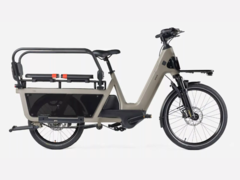 La nuova e-bike longtail Decathlon Btwin ha un motore Owuru. (Fonte: Decathlon via Transition Velo)