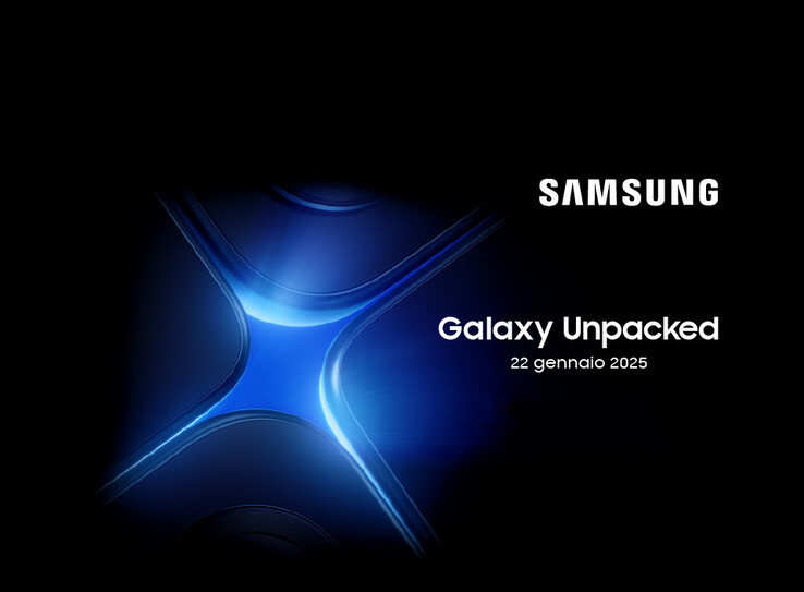 Presunto materiale promozionale di Galaxy Unpacked (fonte immagine: Evan Blass su X)