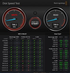 Connessione: Thunderbolt 4 | Dimensione del file: 5 GB