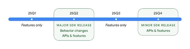 L'ultima roadmap di Google Android non si allinea con l'imminente uscita del Pixel 9a. (Fonte: Google)