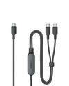 Il cavo Anker 2-in-1 da USB-C a USB-C (180 cm, 140W, intrecciato). (Fonte: Anker)