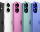 I dispositivi iPhone 16 e 16 Plus saranno disponibili nei colori nero, bianco, rosa, verde acqua e blu oltremare. (Fonte immagine: Apple Newsroom)