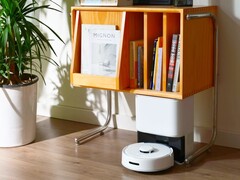 Il mini robot aspirapolvere Switchbot K10+ è ora disponibile negli Stati Uniti e in Europa. (Fonte: SwitchBot)