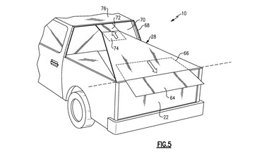 Il divertente concetto di copertura tonneau di Ford