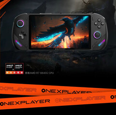 ONEXPLAYER F1 Ryzen 7 8840U Edition è disponibile in due colori. (Fonte: One-Netbook)