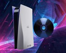 Rendering della console PS6 con il disco fisico del gioco