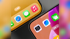 Oppo Find X8 sembra avere delle cornici leggermente più sottili rispetto all&#039;iPhone 16 Pro (Fonte immagine: Zhou Yibao - modificato)