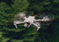 L&#039;Air 3S è uno dei due droni DJI che sembra essere in una fase avanzata di sviluppo. (Fonte immagine: @Quadro_News)