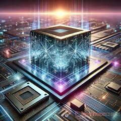 Il futuro delle GPU: Ridefinire l&#039;innovazione oltre i limiti del silicio (Fonte immagine: AI-generated)