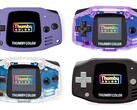 Il Thumby Color è disponibile in diverse finiture, molte delle quali ispirate al Nintendo Game Boy Advance. (Fonte: TinyCircuits)