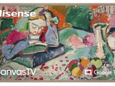 L'Hisense S7N CanvasTV visualizza le opere d'arte solo quando percepisce la presenza di qualcuno nella stanza (fonte: Hisense)