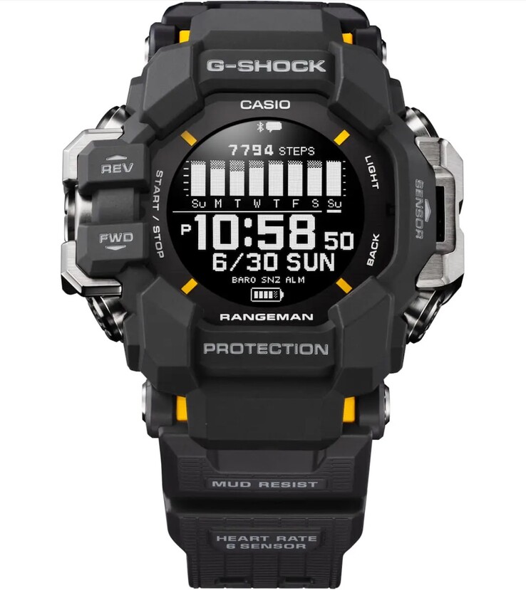 L'orologio Casio G-Shock GPR-H1000. (Fonte: Casio)