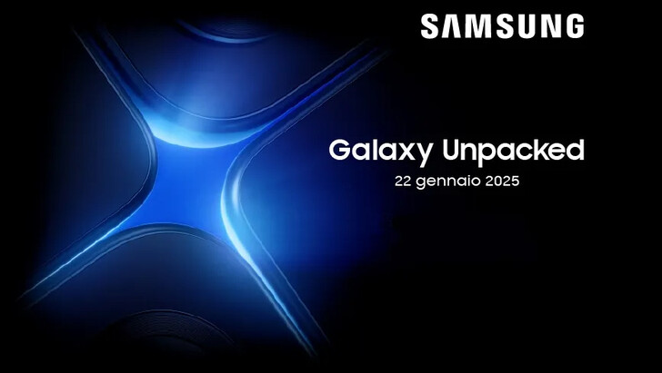 Poster trapelato dell'evento Galaxy Unpacked (Fonte: Evan Blass)